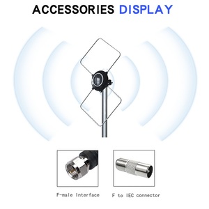 Antenna Tv Digitales <b>Cable</b> Aulmuinm Aerial Outdoor Hdtv Antena <b>hd</b> Go Tv Antennas - Product Image 2
