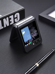 Funda de teléfono de PC de nailon para Samsung Galaxy Z Flip 5 4 3 Flip5 <span class=keywords><strong>Flip4</strong></span> Flip3 5G Prevención de caídas Protección a prueba de golpes Contraportada - Product Image 5