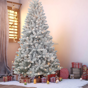 Chất Lượng Cao 1.5/1.8/2.1M Tuyết Tùng Giáng Sinh Trang Trí Cây PVC Chất Liệu Thời Tiết Chịu Mài Mòn Thường Vụ Cơ Sở Tuyết Trang Trí Cửa Sổ - Product Image 2