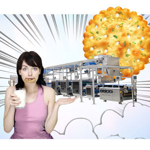 Four électrique Machine automatique de fabrication de biscuits Machines à biscuits plats Machine à biscuits craquelins - Product Image 1