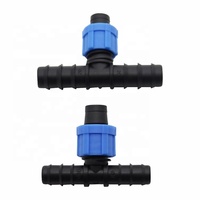 Sistema di irrigazione a goccia Nastro A Goccia Raccordi quick Lock connettore di Accoppiamento