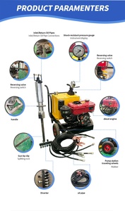 Wedge loại thủy lực <span class=keywords><strong>rock</strong></span> <span class=keywords><strong>Splitter</strong></span> đá granit cứng khai thác đá tách <span class=keywords><strong>Splitter</strong></span> để bán - Product Image 2