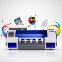 Nouvelle Offre Spéciale Imprimante DTF XP600 entièrement automatique avec tête Epson en acier inoxydable pour T-shirt, rouleau de 33 cm, film PET jet d'encre A3, transfert thermique
