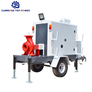 Turbine centrifuge à débit mixte 20hp 2 4 6 8 pouces verger agricole Portable Mobile ferme Irrigation moteur Diesel pompe à eau - Product Image 2