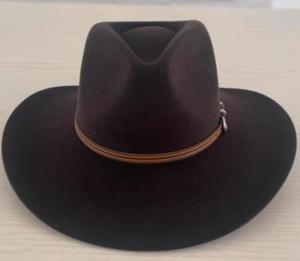 VR402A Nuevo Sombrero de Ala Ancha Clásico de Moda, 100% Lana Australiana de Alta Calidad, Unisex, para Fiestas - Product Image 3