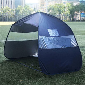5 व्यक्ति पॉप अप तम्बू 50 + UPF पोर्टेबल खेल टीम आश्रय पॉप अप फुटबॉल बेंच तम्बू डेरा डाले हुए धूप छांव बच्चों के लिए - Product Image 2
