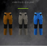 Pantalon de travail cargo à poches multiples Combinaison de travail en coton pour hommes Uniformes à poches multiples