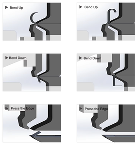 Voll automatische CNC-Platten biege maschine der Marke China TOP für Eisens tahl - Product Image 2