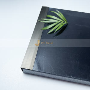 EX723 Aesthetic L Profile 316 Stainless Steel Metal <b>Tile</b> <b>Corner</b> Trim Brushed Gold <b>for</b> Countertop Edge Ceramic - Product Image 5