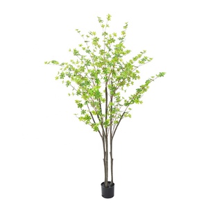 ลดกระหน่ำ enkianthus ต้นไม้ผ้าไหมเทียมเสมือนจริงต้นไม้แขวนต้นไม้กระดิ่งสำหรับตกแต่งบ้านสำนักงานในร่ม - Product Image 2