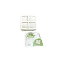 Nouveau Jouet Anti-Stress en Tofu Blanc à Extruder, Blocs de Construction Sonores en Forme de Raviolis, Doux et Compressibles