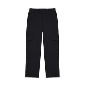 Service de Marquage, Pantalon Droit Athleisure de Haute Qualité, Vente Chaude, Durable, Noir, Nylon/Coton, Taille Élastique Douce - Product Image 3