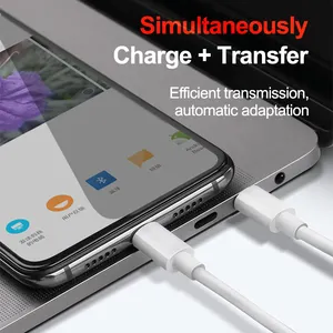Charge rapide synchronisation des données Otg 20w Pd chargeur câbles téléphone portable 3a Type C à Type C câble Android Micro Usb câble pour iPhone 14
