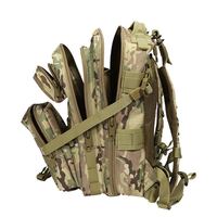 Fabricant direct 45L 600D Nylon sac à dos tactique extérieur grande capacité fermeture à glissière doublure en Polyester Style de mode 3P