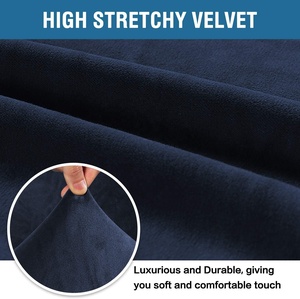 Copridivano in Velluto <span class=keywords><strong>per</strong></span> Poltrona a 1 Posto, Fodera Elastica Universale, Protezione <span class=keywords><strong>per</strong></span> Sedia da Soggiorno, Casa - Product Image 3