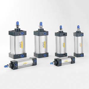 Sc Dnc 시리즈 <span class=keywords><strong>Airtac</strong></span> Festo 대체용 고온 복동식 공압 에어 실린더 (EU 씰 포함) - Product Image 2