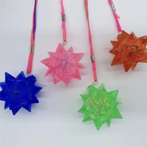 HAPU Streaming Planet Crystal <b>Star</b> TPR <b>LED</b> Twinkle Glow Necklace-Unisex Party Gift for All Ages - Product Image 6