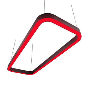 Đa Màu sắc đuổi theo treo vòng Ánh sáng thay đổi độ sáng pixel RGB <span class=keywords><strong>Led</strong></span> vòng tròn tuyến tính ánh sáng mặt dây chuyền cho phòng tập thể dục - Product Image 6