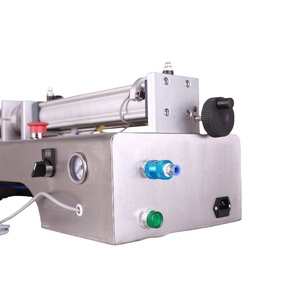 Semi-automatic Pneumatic Piston Bottle Viscous Liquid Filling <b>Machine</b> Liquid Water <b>Juice</b> Milk Beverage Perfume Hand Sanitizer - Product Image 5