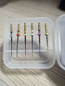 Limes rotatives endodontiques NiTi 21/25/31 mm pour traitement des canaux radiculaires, activation thermique, limes bleues - Product Image 6