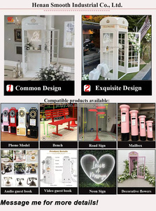 Cabina Telefonica Vintage Rossa per Libro degli Ospiti Audio, Stile Londinese, per Matrimoni - Product Image 6