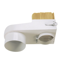 Limpiador de polvo CNC de 65mm/80mm de diámetro, enrutador, aspiradora, cepillo de polvo para Motor de husillo CNC, fresadora, herramientas de enrutador