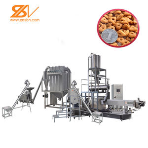 Extrusora de doble tornillo de salida grande automática, máquina de procesamiento de alimentos para perros, línea de producción de alimentos - Product Image 2