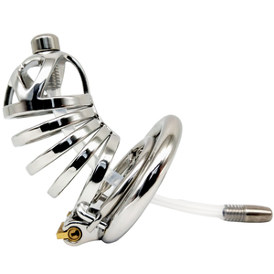 FRRK-12B Chastityล็อคผู้ใหญ่Chastityอุปกรณ์สแตนเลสSeriesผู้ผลิตโดยตรงA SubstituteผมDerailment - Product Image 1