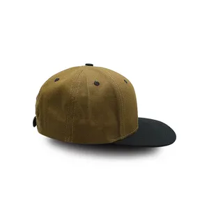 China Factory OEM ODM Custom Günstige Kappen für Männer Großhandel Einfarbige Stickerei Hip Hop Snapback Cap
