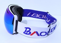 Lunettes de ski OTG avec fonction anti-buée compatibles avec les lunettes pour les sports par temps froid et les activités de plein air