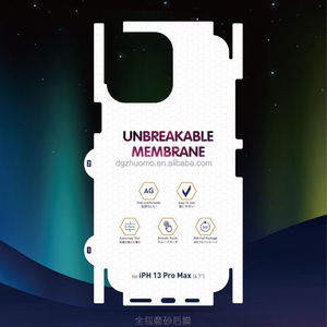 AG TPU เคลือบป้องกันลายนิ้วมือป้องกันหน้าจอสำหรับ <span class=keywords><strong>iPhone</strong></span> 17 16 15 <span class=keywords><strong>PRO</strong></span> MAX ฟิล์มไฮโดรเจลไม่แตก - Product Image 4