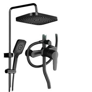 Juego de Ducha de Cobre Cromado, Grifo de Baño Oculto con Función Anticorrosión - Product Image 3