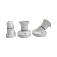 Supports de lampes à LED B22 et E27 Supports de lampes suspendues en plastique Conception durable en bois d'hévéa