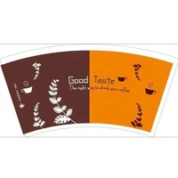 QIYIN Bahan Baku Gelas Kertas Ramah Lingkungan Tanpa Cetak, Dilapisi PE, Sekali Pakai, Untuk Gelas Kertas Biodegradable, Logo Dapat Disesuaikan