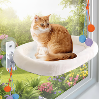 Lit suspendu pour chat, hamac confortable pour chaton, perchoir pliable, hamac de fenêtre pour chat