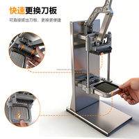 AY-L40 Verticale Snijmachine Groente- en Fruitsnijder Groentestripper Fruitblokjesmachine Handmatige Stripmachine