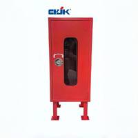 Armoire pour extincteur Jinkai avec enrouleur de tuyau, en acier au carbone thermolaqué, installation facile, flexible, légère, personnalisable