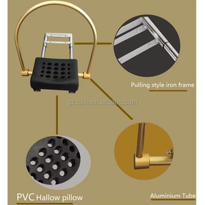 Moderno Cuscino per Doccia con Circolazione d'Acqua Dorata per Terapia della Testa, per Saloni di Parrucchieri, <span class=keywords><strong>Hotel</strong></span>, Letti da Shampoo, Forniture per Saloni di Bellezza, Massaggio alla Testa - Product Image 6