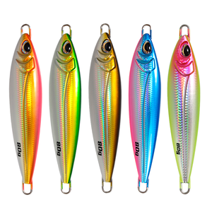 Mồi câu jigging chuyên nghiệp bằng kim loại 18g-80g, mồi câu cứng nước mặn in hình, dành cho cá kiếm, câu bờ. - Product Image 1