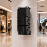 Dragonstage – double haut-parleurs de 6 pouces AES 250W, nouveau Design, Mini réseau de lignes intérieures