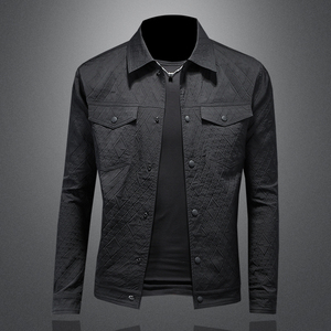 Chaqueta a cuadros británica <span class=keywords><strong>para</strong></span> <span class=keywords><strong>hombre</strong></span>, <span class=keywords><strong>para</strong></span> primavera y otoño, corte ajustado, elegante, sencilla, a la moda, talla grande, ropa <span class=keywords><strong>para</strong></span> <span class=keywords><strong>hombre</strong></span> - Product Image 6