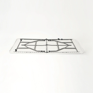 ZJFIT Ventes directes d'usine Facile à nettoyer Mobilier d'extérieur portable Centre d'événements de fête Tables pliantes réglables pliables - Product Image 3