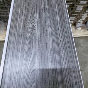 Nuevos Materiales Decorativos Modernos, Panel de PVC Gris Oscuro para Decoración de <span class=keywords><strong>Techo</strong></span> y Pared - Product Image 1
