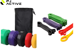 PINJIAN Widerstandsbänder-Set mit Individuellem Logo für Fitness und Sport, Elastische Übungsbänder - Product Image 3