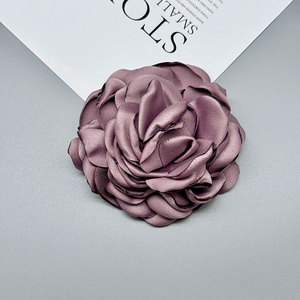 Bordure en tissu à motif de roses 8,5 cm, accessoires capillaires durables pour la confection de bijoux, vêtements et garnitures décoratives - Product Image 3