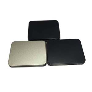 Boîte en métal recyclable <span class=keywords><strong>pour</strong></span> <span class=keywords><strong>peinture</strong></span> aquarelle en gros, boîtes métalliques personnalisées avec logo, petites boîtes métalliques à couvercle articulé en stock - Product Image 4