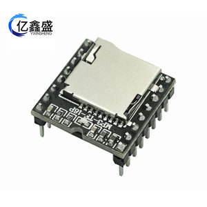 <b>Mini</b> Mp3 Player Dfplayer Module Tfs Card Support Audio Output For Diy Projects <b>Robotics</b> Embedded Systems - Product Image 2