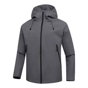 Veste coupe-vent d'hiver unisexe YZ en softshell, imperméable, vêtements de randonnée en plein air, pêche, randonnée, manches longues, légère, fermeture éclair - Product Image 6