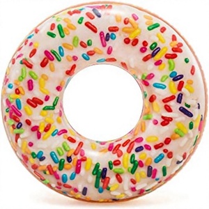 <span class=keywords><strong>Flotador</strong></span> Inflable <span class=keywords><strong>Intex</strong></span> Sprinkle <span class=keywords><strong>Donut</strong></span> de Vinilo, Talla Única - Product Image 1