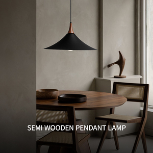 Lustre suspendu en bois Aisilan, style moderne vintage, pour <span class=keywords><strong>salle</strong></span> à <span class=keywords><strong>manger</strong></span>, îlot de cuisine, décoration intérieure - Product Image 2